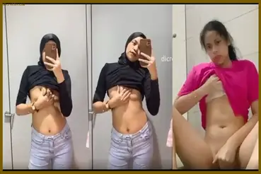 Cewek Jilbab Manis Ini Pap Tocil Dan VCS Sambil Mastrubasi poster